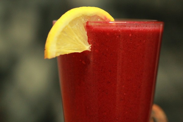 Czerwony Koktajl z Granatem i Suszem z Buraczków fot. 3
