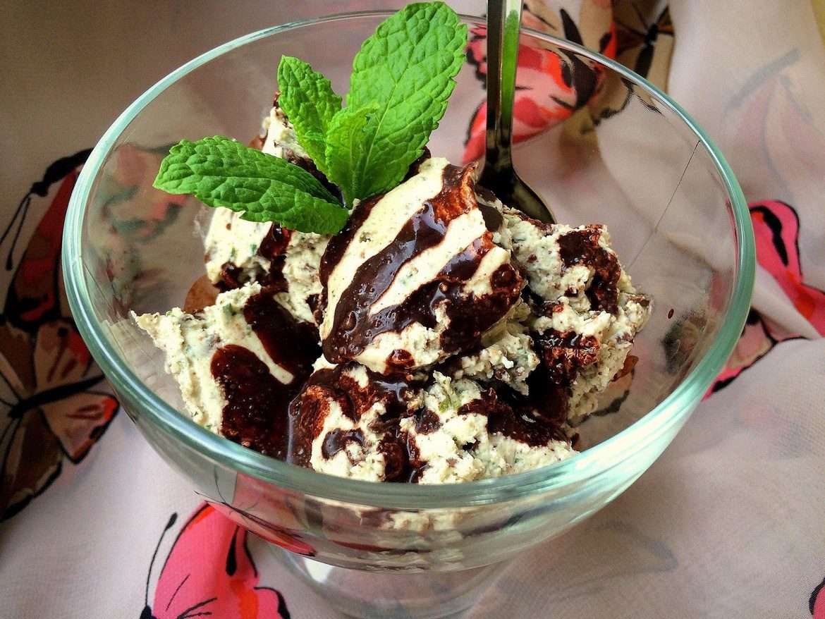 Miętowe Lody Straciatella – Bez mleka, Bez gluten, Bez cukru! fot. 1