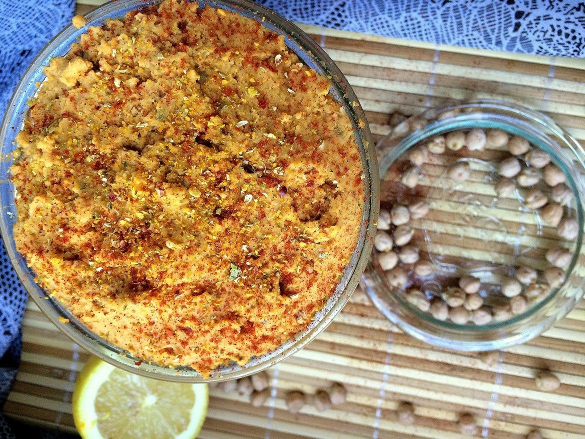 Wegetariańska Pasta Kanapkowa z Ciecierzycy fot. 1