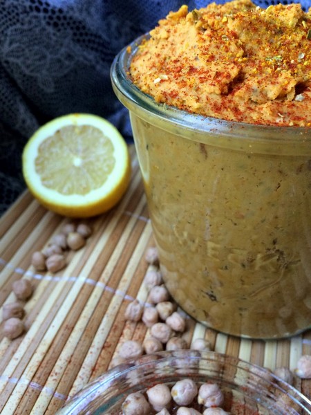 Wegetariańska Pasta Kanapkowa z Ciecierzycy fot. 2