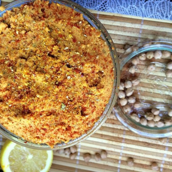 Wegetariańska Pasta Kanapkowa z Ciecierzycy fot. 1