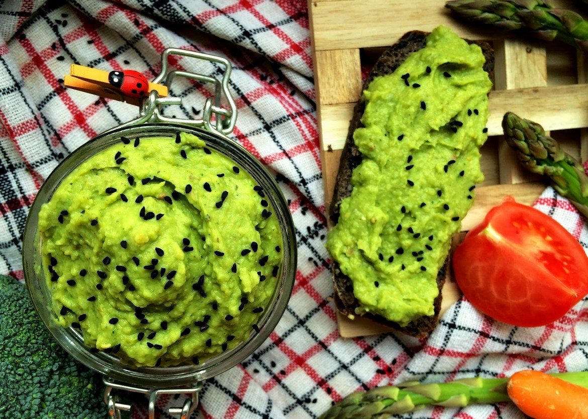 Pasta z Zielonego Groszku i Brokuła fot. 1