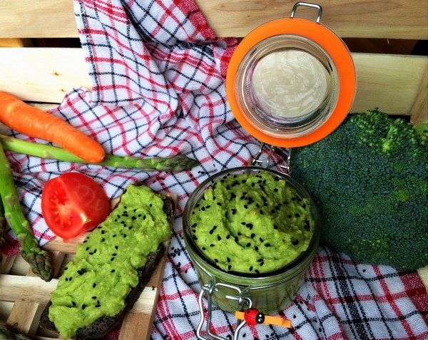 Pasta z Zielonego Groszku i Brokuła fot. 2