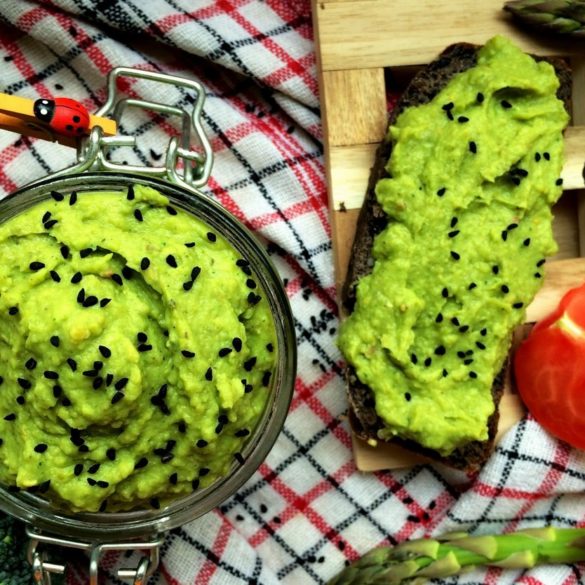 Pasta z Zielonego Groszku i Brokuła fot. 1