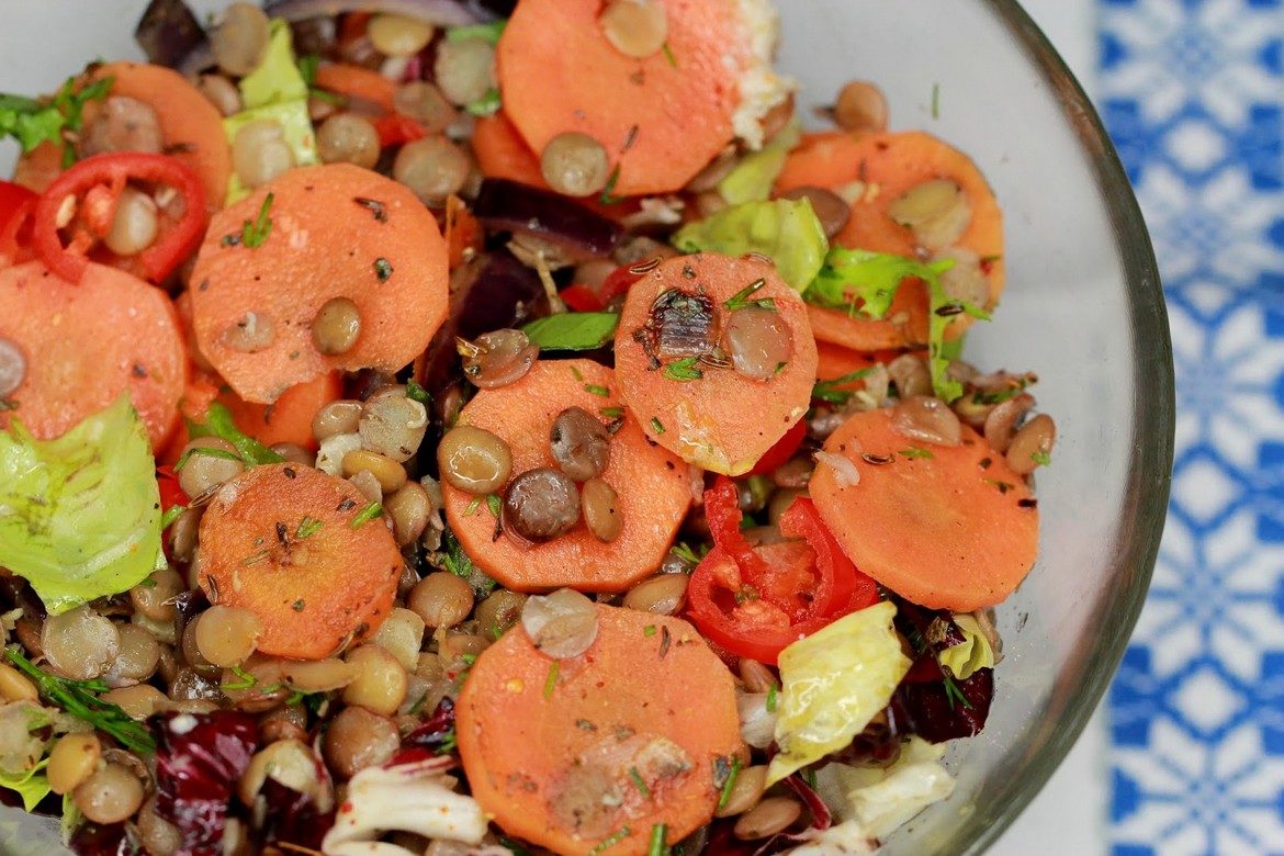 Sałatka z Soczewicą w Roli Głównej fot. 1