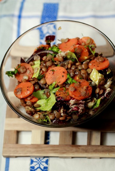 Sałatka z Soczewicą w Roli Głównej fot. 2