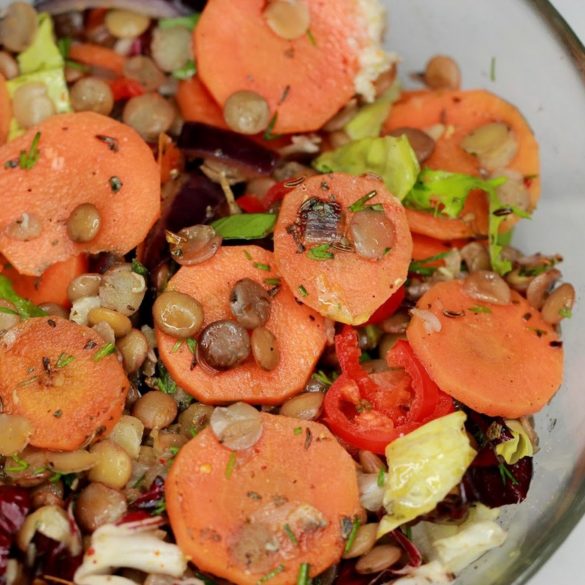 Sałatka z Soczewicą w Roli Głównej fot. 1