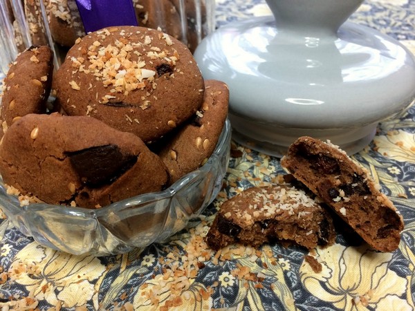 Bezglutenowe Ciastka Czekoladowe z Bananem fot. 2