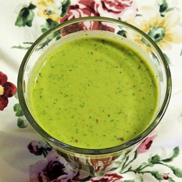 Rozgrzewająco-Wiosenny, Zielony Koktajl fot. 1