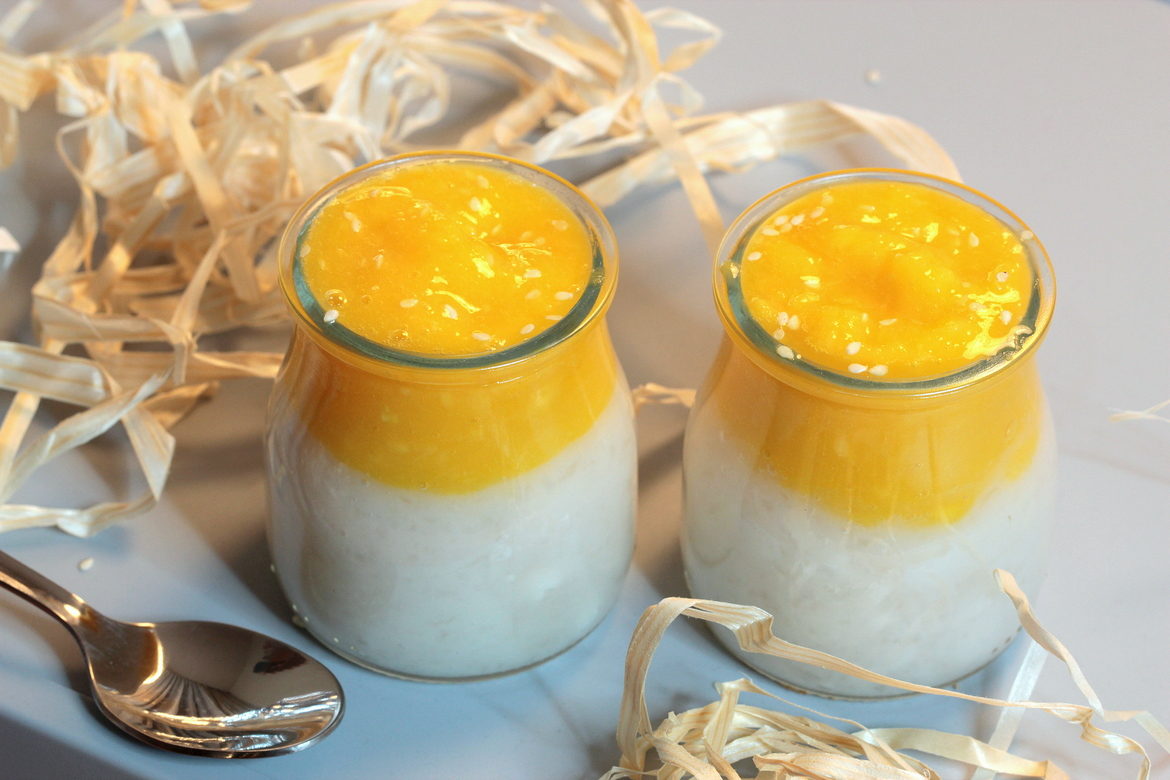 Bezglutenowy i bezmleczny pudding z tapioki