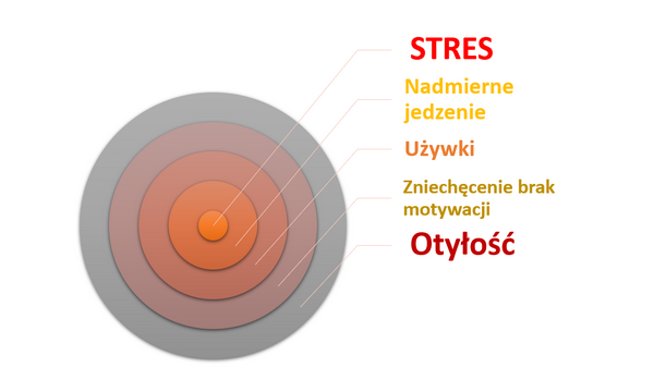 Zależność stresu i&nbsp;otyłości