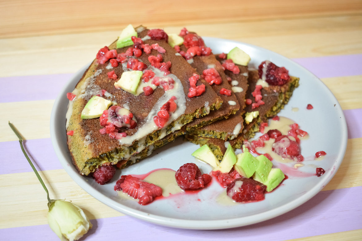 Bezglutenowy placek z makiem