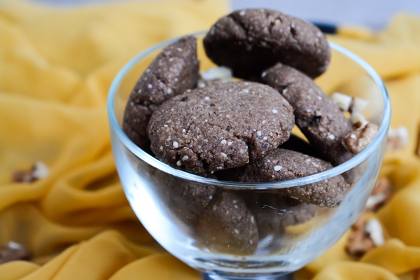 Ciasteczka orzechowe - Bez glutenu, mleka i jaj. Poradnia dietetyczna online Just Food Therapy. Dietetyk kliniczny Justyna Lenda. Fot. 2