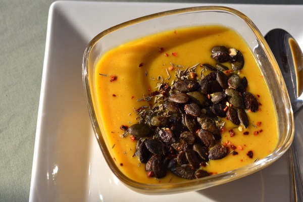 Orzechowa zupa krem z&nbsp;dyni, dietetyk kliniczny online Justyna Krzemińska (Lenda), Poradnia dietetyczna online Just Food Therapy. Fot 3